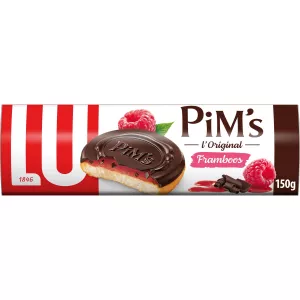 Galletas de frambuesa Pim 150g - LU