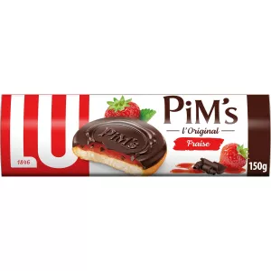 Biscoitos Pim's fraise 150g - LU