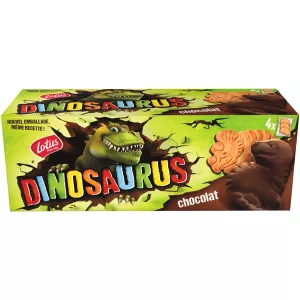 DINOSAURUS Original Chocolat 225g (4x3p)- LOTUS