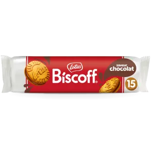 Biscuits BISCOFF Speculoos Fourré - Crème saveur Chocolat - 150g - LOTUS