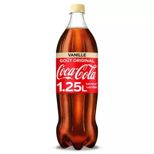 Soda saveur vanille 1,25L - COCA-COLA