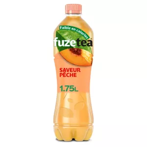 Boisson au thé glacé saveur pêche intense 1,75L - FUZE TEA