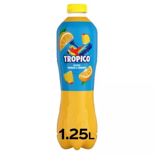 Orange na mananasi kunywa mananasi 1,25cl - TROPICO