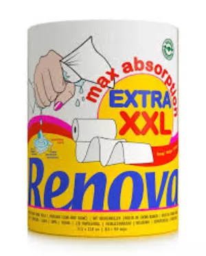 额外 XXL 卷 | 120 张 | 2层|白色的 - RENOVA