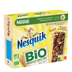Barres Nesquik Bio 4x25g