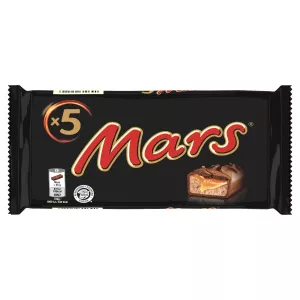 Barres Chocolatées Lait Caramel 5x45g  - MARS