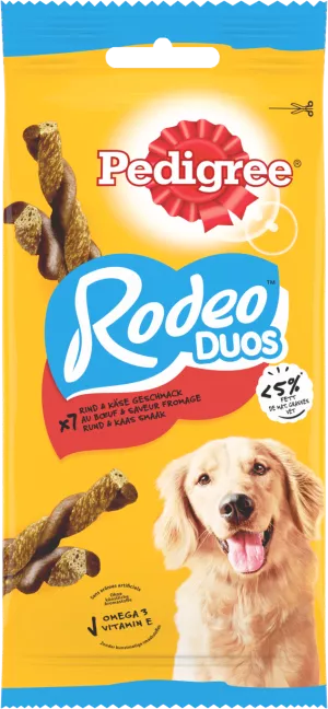 Récompense pour chien au bœuf & saveur fromage x7 - PEDOGREE