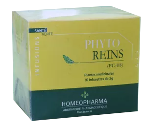 Phytotherapie Traditionnelle  Pc08-phyto-reins Bte / 20 Infusettes - Homeopharma