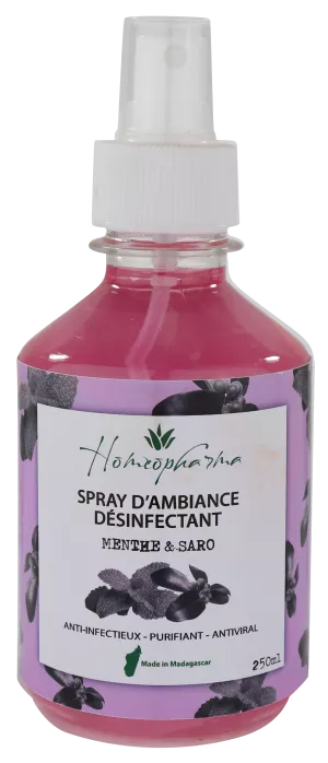 Spray Assainissant Menthe Mandravasatro 250ml - OMEOPHARMA