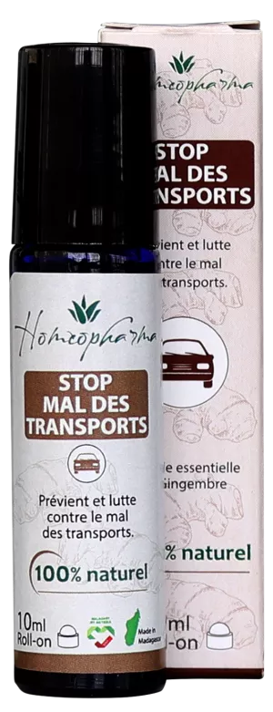 Roll On Mal De Transport 10ml - HOMEOPHARMA