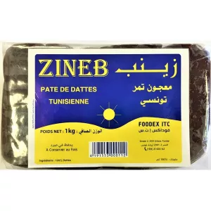 Pate De Dattes De Tunisie (cello) 1 Kg - PROFRUIT