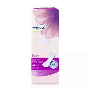 Protèges-Slips Fuites Urinaires Ultra Mini plus Discreet x24 - TENA