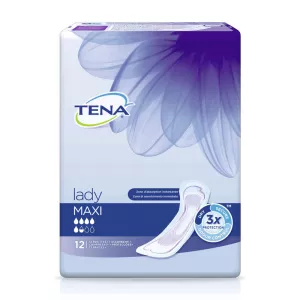 Serviettes Hygiéniques Fuites Uriniares Maxi Discreet x12 - TENA