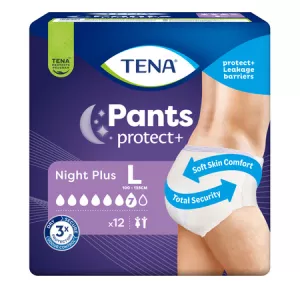 Pants plus night large x12 - TENA