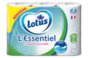Papier Toilette l'Essentiel - LOTUS