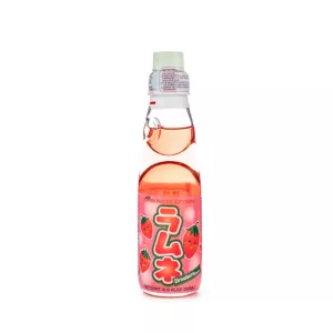 Kijapani Lemonade Ramune Fraise JP 200ml - Ctc