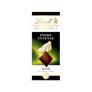 Tablette De Chocolat  Excellence Noir Poire Intense   100 G - LINDT