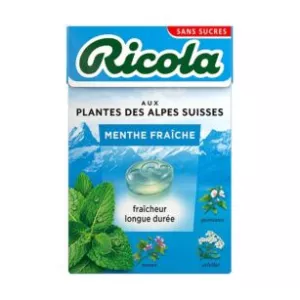 50g Ricola Ss Bte Menthe Fraic