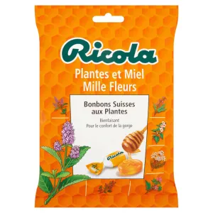 Bonbon plantes/miel mille fleurs 116g - RICOLA