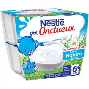 Sobremesas simples para bebés 6+ meses 8x100g - NESTLE