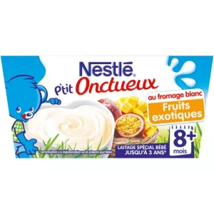 Babydessert mit exotischen Früchten ab 8 Monaten, 4 x 100 g - NESTLE