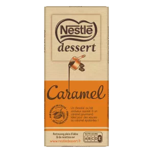 Tablette de chocolat au lait caramel 170g - NESTLE DESSERT