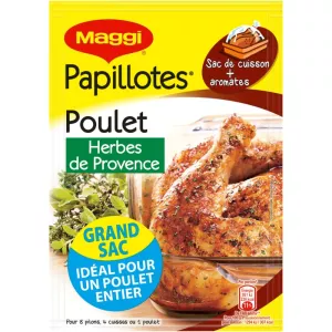 Papillotes Poulet Herbes de Provence, 34g - MAGGI