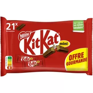 Mini barres de chocolat au lait 350g - KITKAT