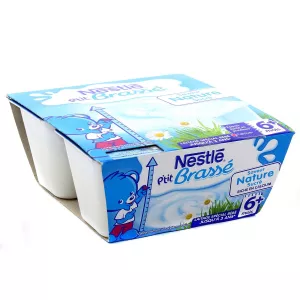 Sweet plain baby desserts 6+ months 4x100g - NESTLE