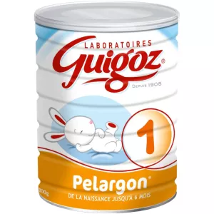 Lait en poudre pelargon 1er âge 800g - GUIGOZ
