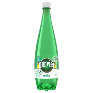 Eau minérale pétillante menthe 1L - PERRIER