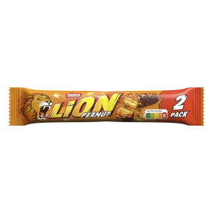 Barres Chocolatées Caramel Et Céréales Croustillantes Peanut 62g - LION