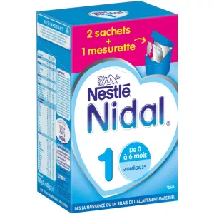 Leche en polvo para bebés 2x350g - NESTLE NIDAL