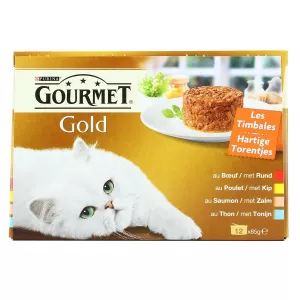 Pâtée pour chat Les timbales 12x85g - PURINA GOURMET