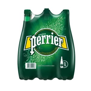 Eau Gazeuse Minerale Naturelle 1l Pet X 6 - PERRIER