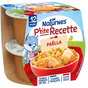 पीटाइट रेसिपी बेबी डिश 12+ महीने पेएला 2x200 ग्राम - NESTLÉ