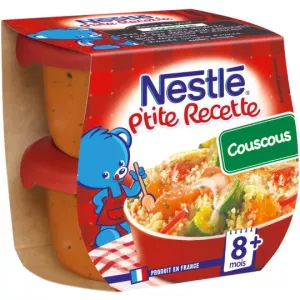 Couscous sahani ya mtoto miezi 8+ 2x200g - NESTLE