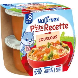 Couscous sahani ya mtoto miezi 8+ 2x200g - NESTLE