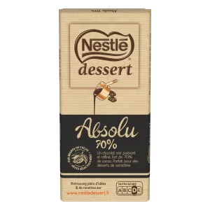 Tablette De Chocolat Noir 70% 170g - NESTLÉ