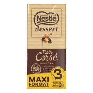 Tablette De Chocolat Noir Corsé X3 200g - NESTLÉ