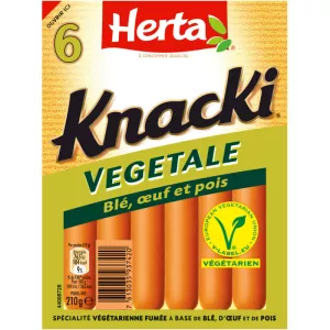 210g 6 P Knacki Vegetale Herta