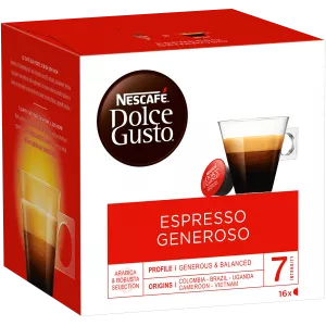 Café expresso generoso x16 cápsulas - NESCAFÉ DOLCE GUSTO