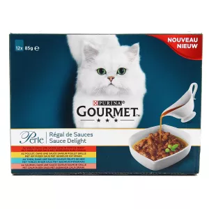 Patée pour chat Régal de Sauces 12x85g - PURINA GOURMET