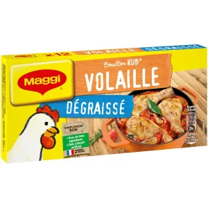 Bouillon Kub Voilaille Dégraissé, 120g  - MAGGI