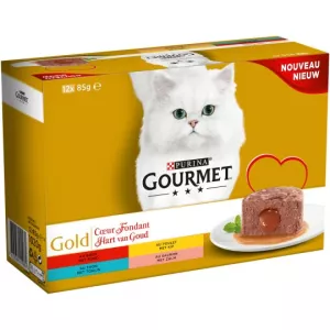 Pâtée pour chats Assortiment Cœur Fondant 12x85g - PURINA