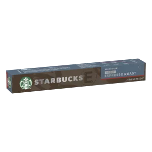 Café capsules By Nespresso Espresso Roast Décaféiné 10x - STARBUCKS
