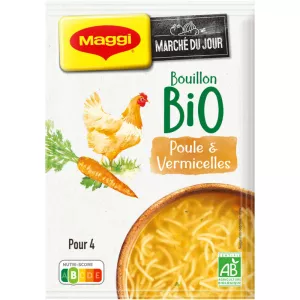 Bouillon Poule & Vermicelles Bio, 65g - MAGGI