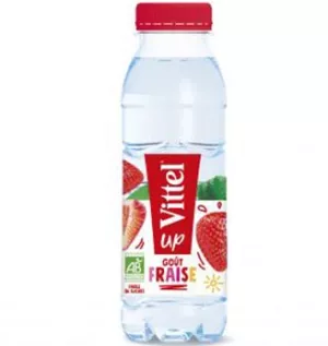 Eau Minerale  Up 33cl Pet Kids Fraise Bio - VITTEL