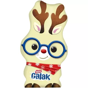 Chocolat Blanc Moulage Renne 88g - Galak