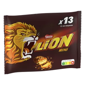 Barres De Chocolat Au Lait Mini 234g - LION